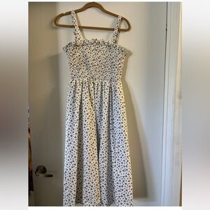 Gorgeous English Factory floral midi dress, size small. Fully line EUC
